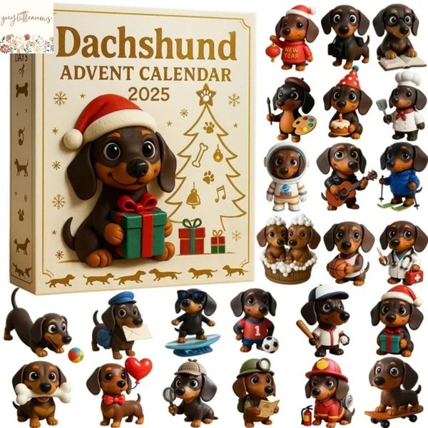 2025 Dachshund Advent Calendar