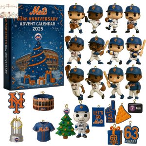2025 New York Mets 63rd Anniversary Advent Calendar