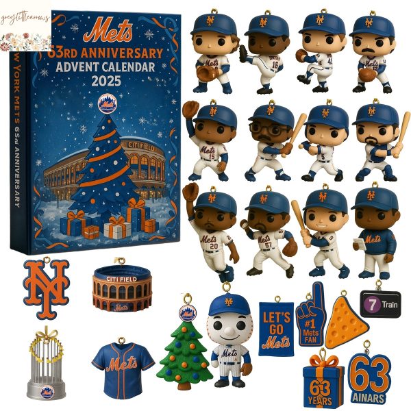 2025 New York Mets 63rd Anniversary Advent Calendar