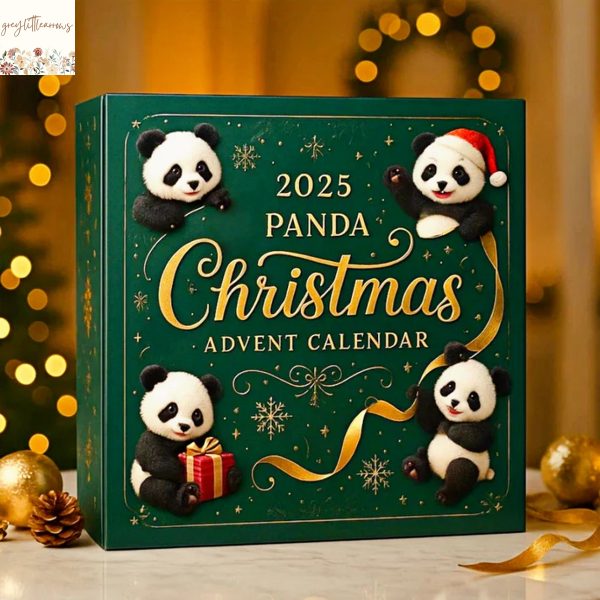 2025 Panda Christmas Advent Calendar