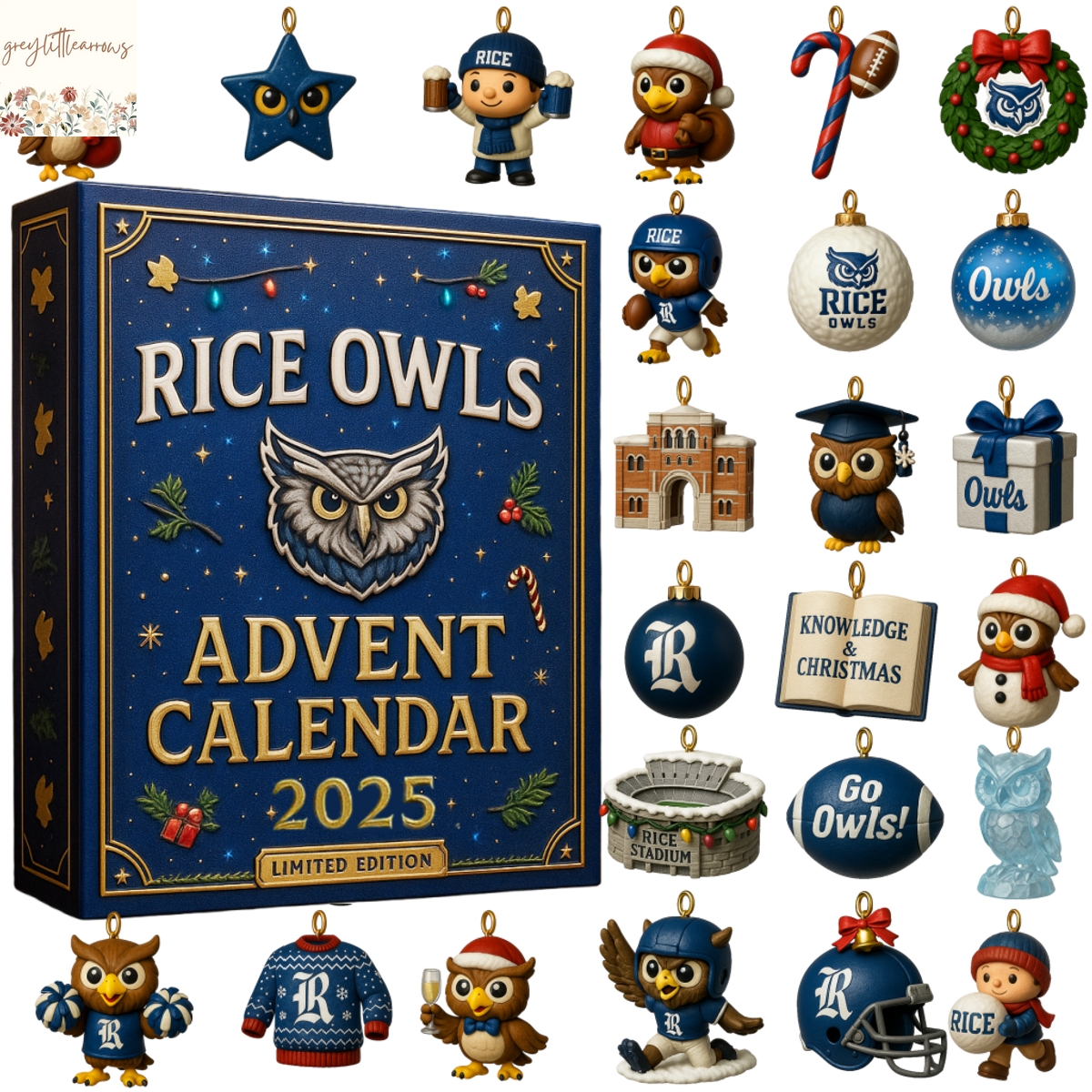 2025 Rice Owls Advent Calendar 2025 Rice Owls Advent Calendar