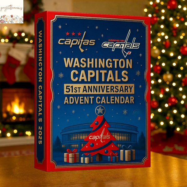 2025 Washington Capitals 51st Anniversary Advent Calendar