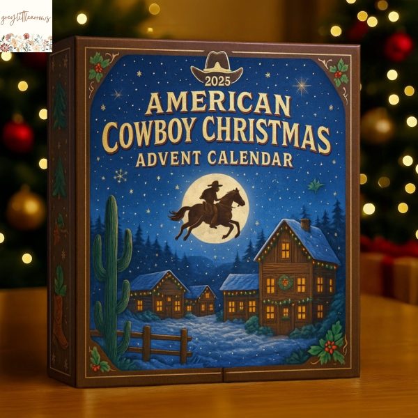 American Cowboy Christmas Advent Calendar 2025