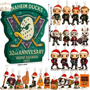 Anaheim Ducks 32nd Anniversary 2025 Advent Calendar
