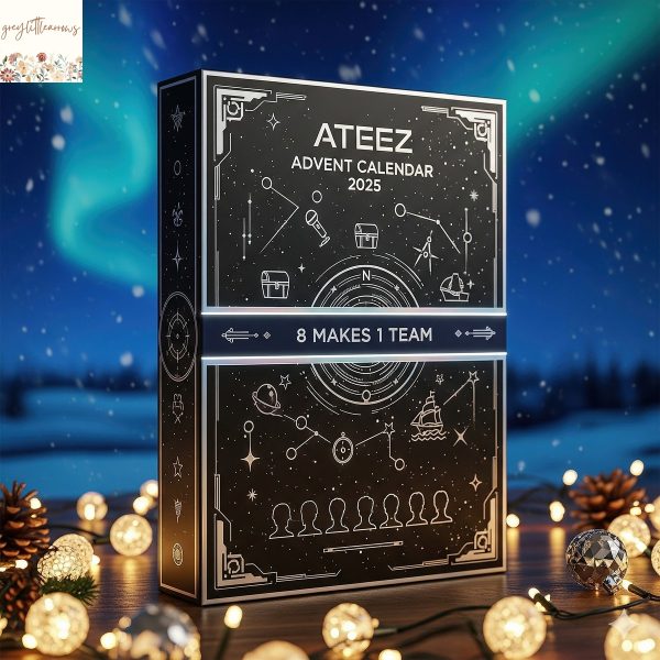 ATEEZ 8 Makes 1 Team 2025 Advent Calendar