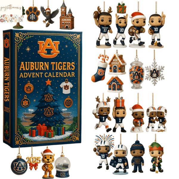 Auburn Tigers Advent Calendar 2025