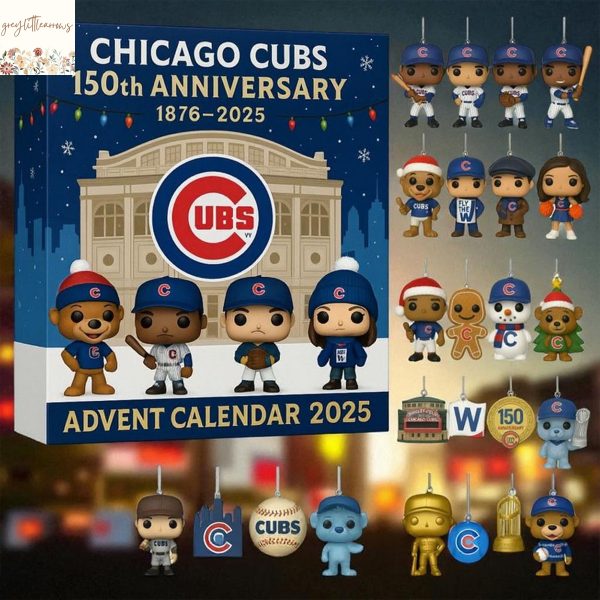 Baseball Legacy Chicago Cubs 150th Anniversary Advent Calendar