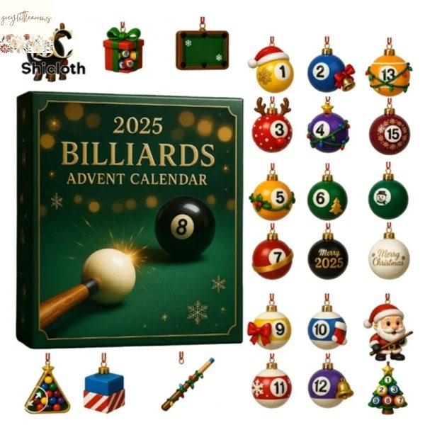 Billiards Advent Calendar 2025