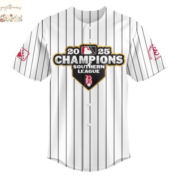 Birmingham Barons 2025 Southern League Champions Baseball Jersey