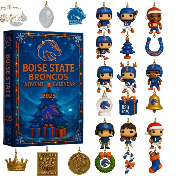 Boise State Broncos Football Advent Calendar 2025