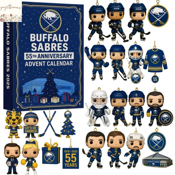 Buffalo Sabres 55th Anniversary 2025 Advent Calendar