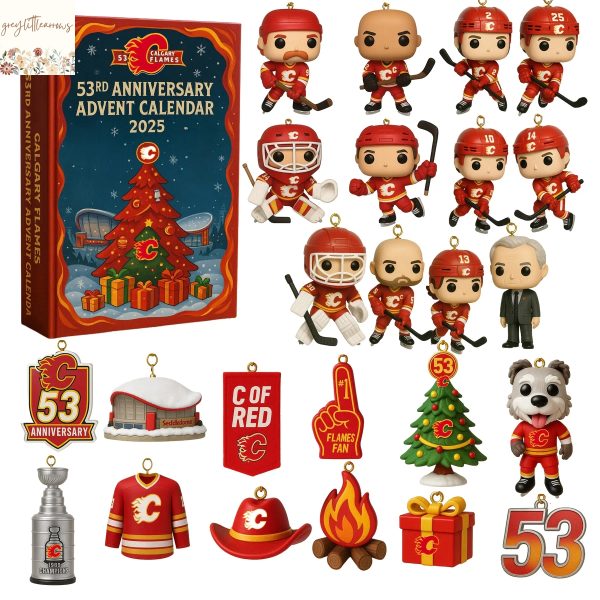 Calgary Flames 53rd Anniversary Advent Calendar 2025