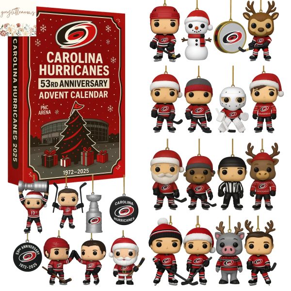 Carolina Hurricanes 53rd Anniversary Advent Calendar 2025