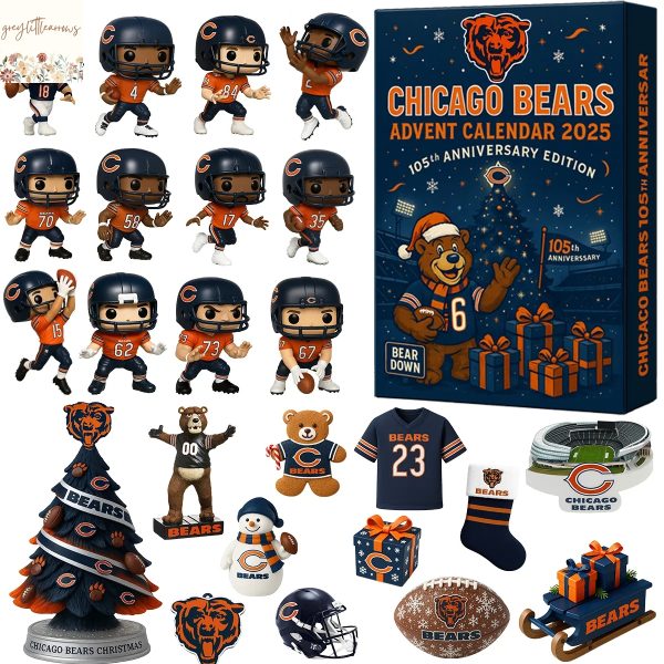 Chicago Bears Advent Calendar 2025