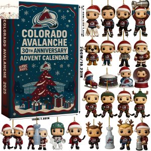 Colorado Avalanche 30th Anniversary Advent Calendar 2025