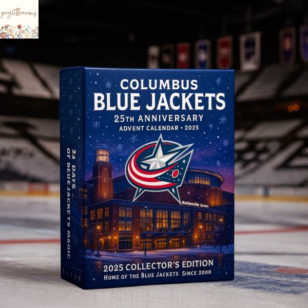 Columbus Blue Jackets 25th Anniversary Advent Calendar 2025