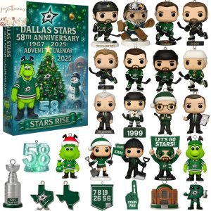 Dallas Stars 58th Anniversary Advent Calendar 2025