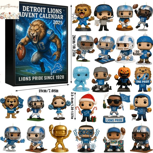 Detroit Lions Advent Calendar 2025