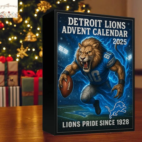 Detroit Lions Advent Calendar 2025