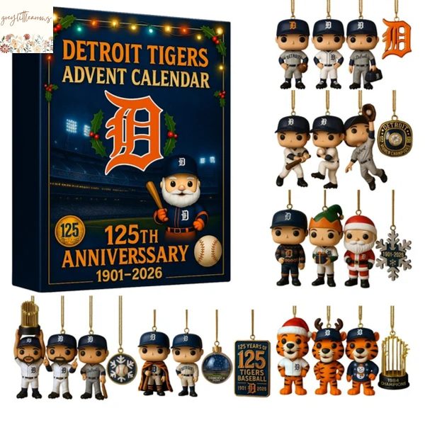 Detroit Tigers 125th Anniversary Advent Calendar