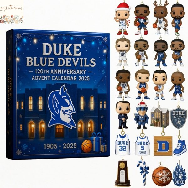 Duke Blue Devils 120th Anniversary Advent Calendar