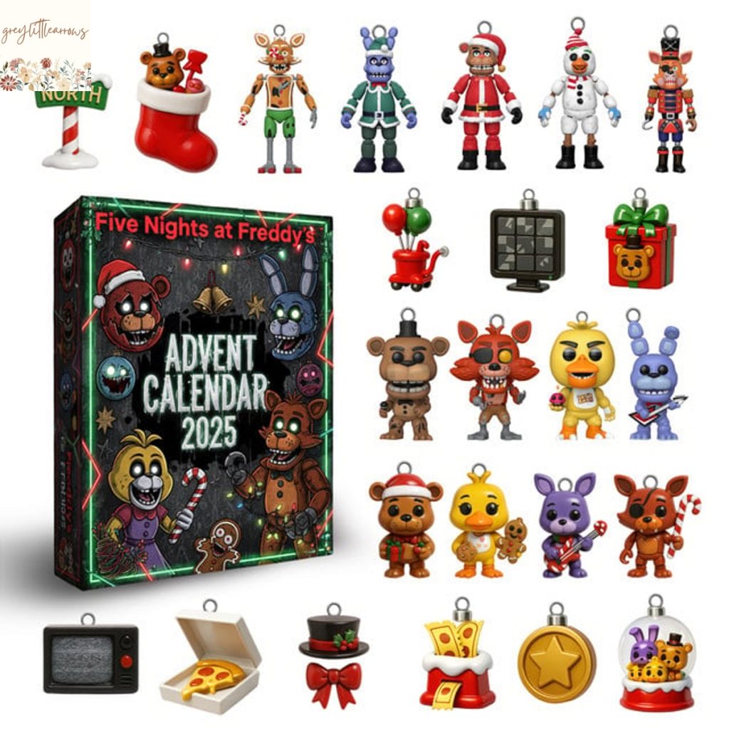 Five Nights At Freddy Advent Calendar 2025 Greylittlearrows