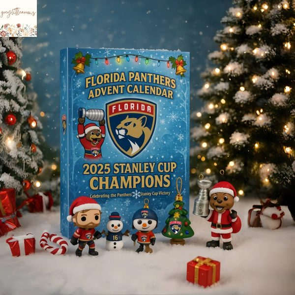 Florida Panthers 2025 Stanley Cup Champions Advent Calendar