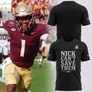 Florida State Seminoles Nick Cant Save Them Tommy Castellanos 3D T-Shirt