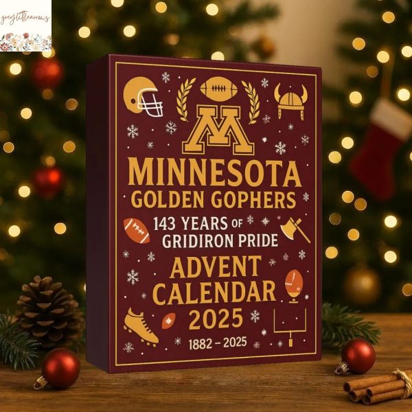 Golden Gophers 143rd Anniversary 2025 Advent Calendar