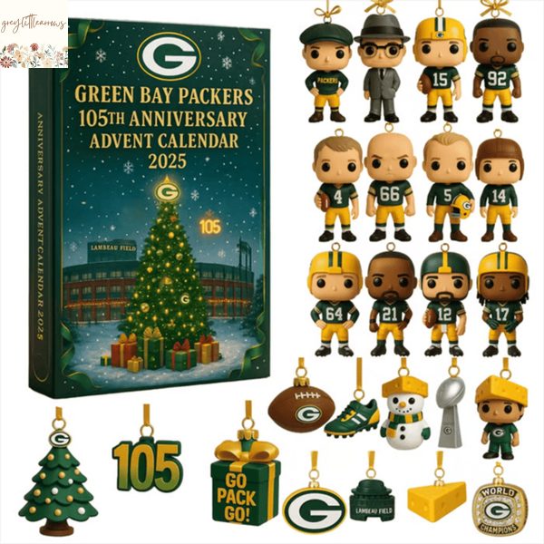 Green Bay Packers 105th Anniversary Advent Calendar