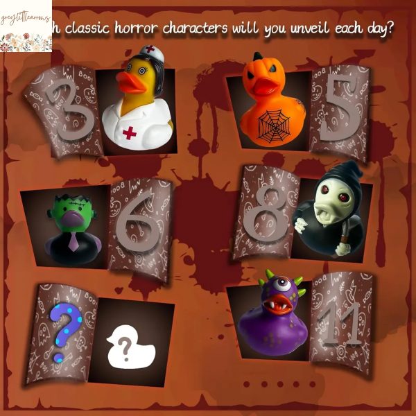Horror Rubber Duckie Advent Calendar 2025