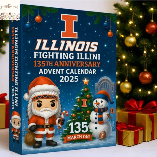 Illinois Fighting Illini 135th Anniversary Advent Calendar 2025