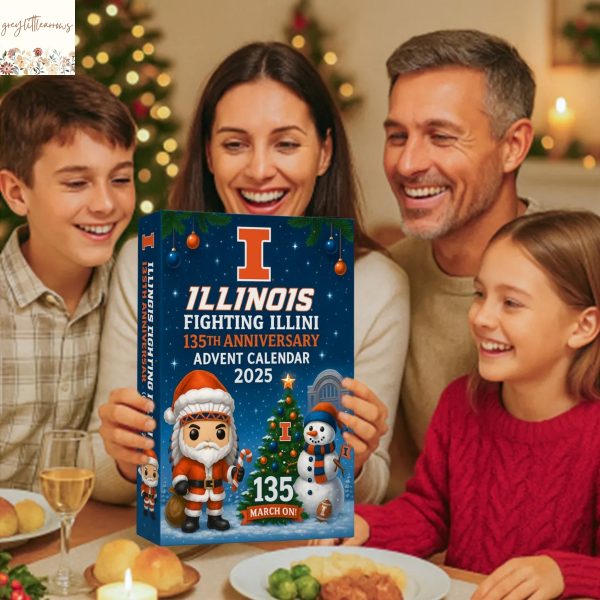 Illinois Fighting Illini 135th Anniversary Advent Calendar 2025