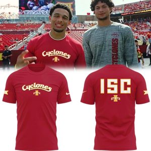 Iowa State Cyclones Red 3D T-Shirt