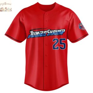 Jacksonville Jumbo Shrimp 2025 International League Champions Baseball Jersey
