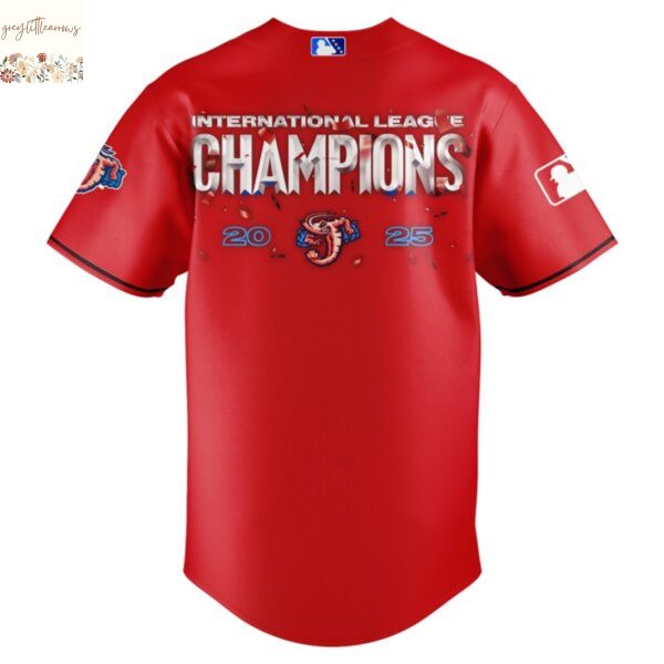 Jacksonville Jumbo Shrimp 2025 International League Champions Baseball Jersey