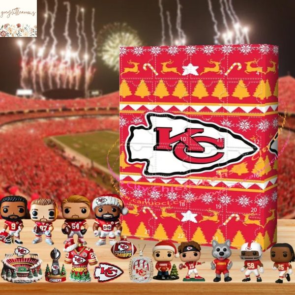 Kansas City Chiefs Chiefs Kingdom 2025 Advent Calendar