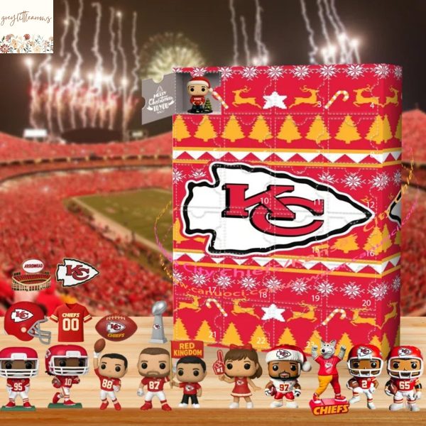 Kansas City Chiefs Chiefs Kingdom 2025 Advent Calendar