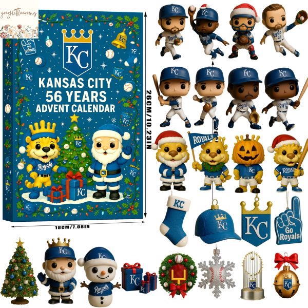 Kansas City Royals 56 Years Advent Calendar 2025
