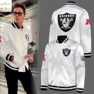 Las Vegas Raiders 2025 Baseball Jacket