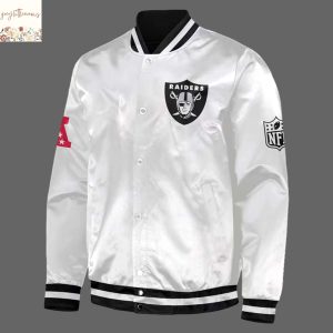 Las Vegas Raiders 2025 Baseball Jacket
