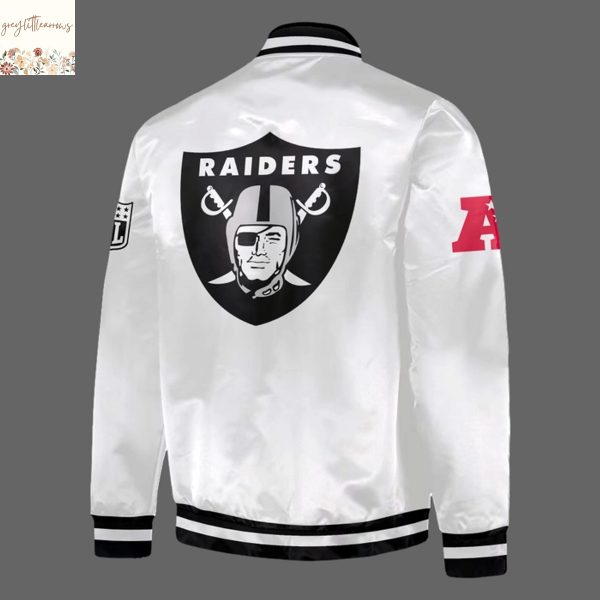 Las Vegas Raiders 2025 Baseball Jacket