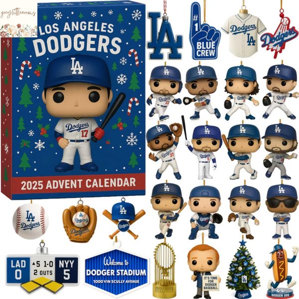 Los Angeles Dodgers 2025 Advent Calendar