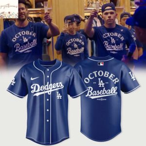 Los Angeles Dodgers 2025 Postseason Baseball Jersey