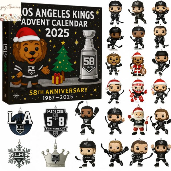 Los Angeles Kings 58th Anniversary Advent Calendar 2025