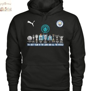 Manchester City F.C. The Best Team In The Land And All The World Unisex T-Shirt