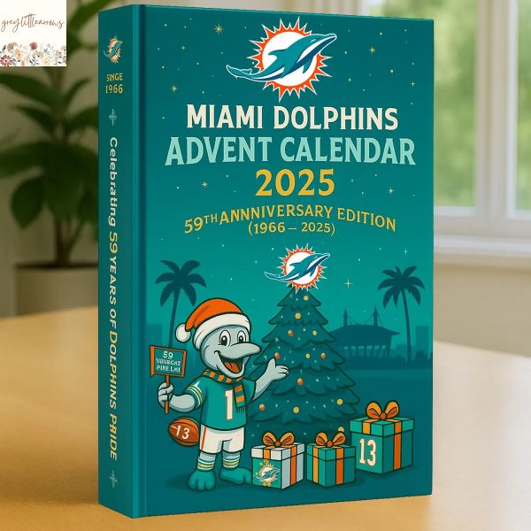 Miami Dolphins Advent Calendar 2025
