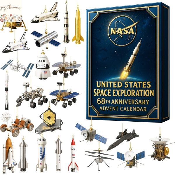NASA Space Exploration 68th Anniversary Advent Calendar