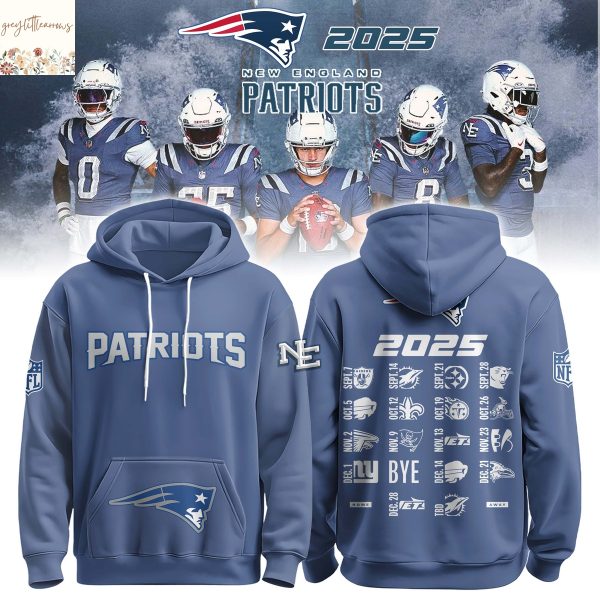 New England Patriots 2025 Hoodie