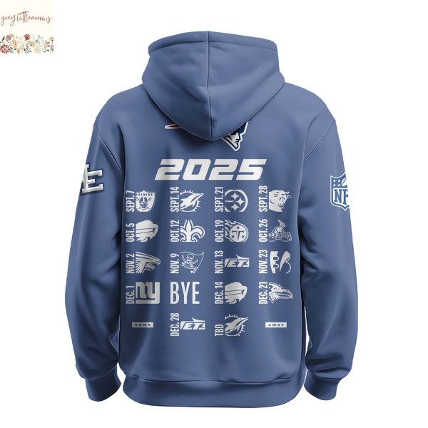 New England Patriots 2025 Hoodie